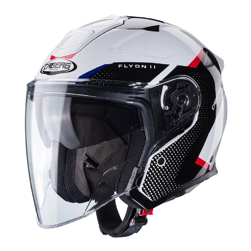 Шолом Caberg Flyon II Boss White/Black/Red