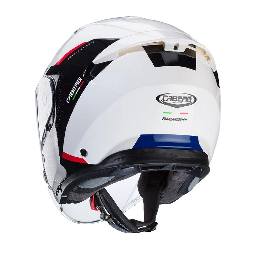 Шолом Caberg Flyon II Boss White/Black/Red