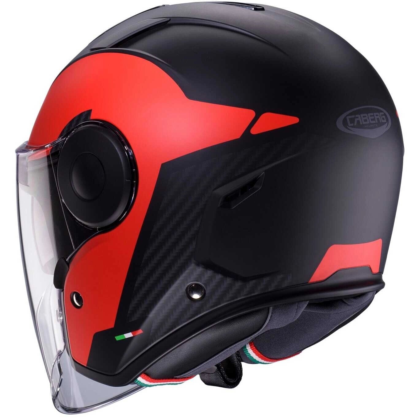Шолом Caberg Jet Soho Milano Red/Black