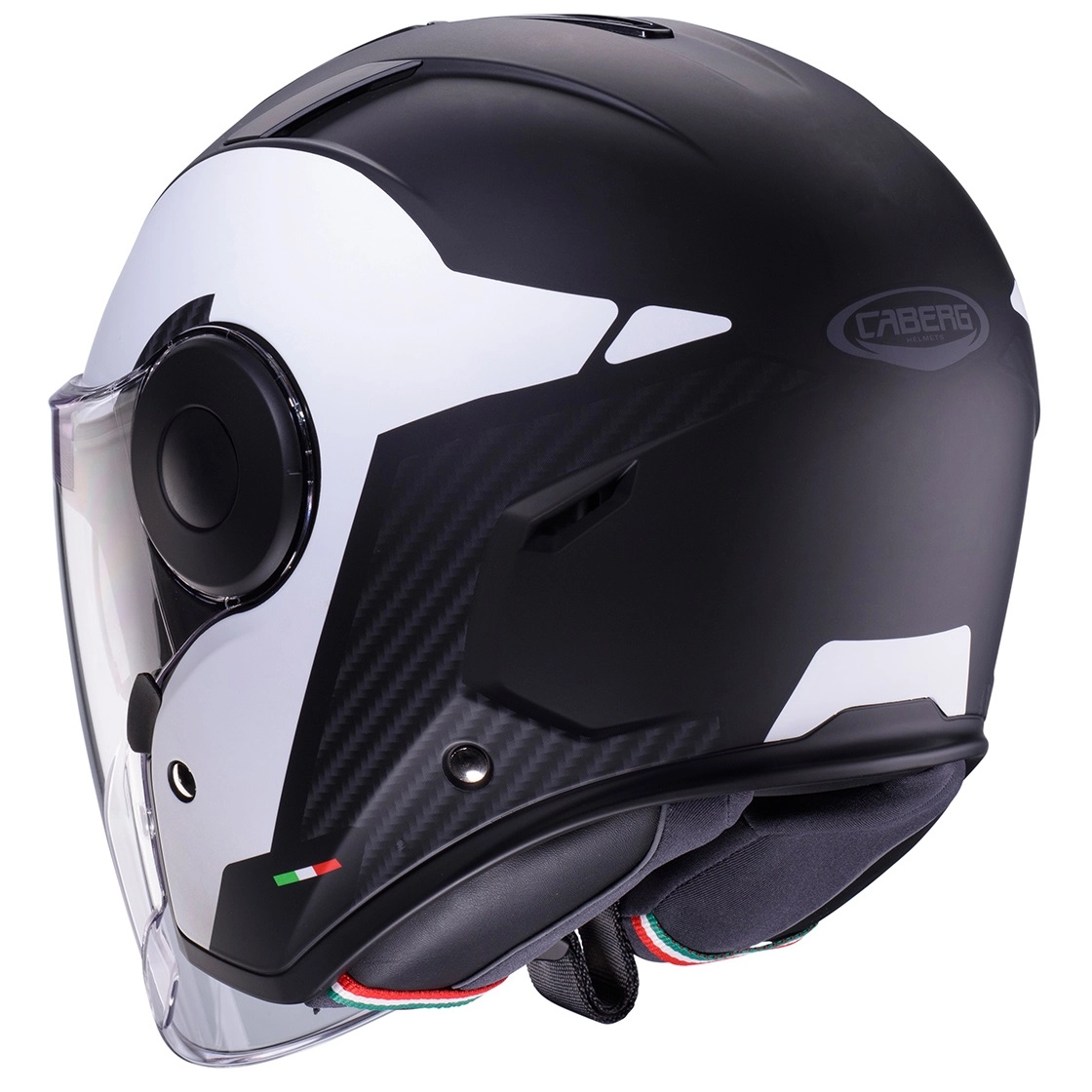 Шолом Caberg Jet Soho Milano White/Black