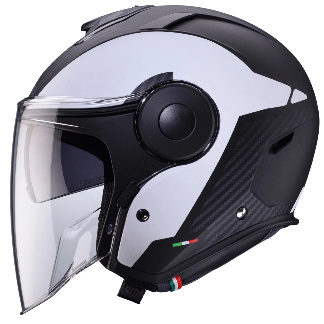 Шолом Caberg Jet Soho Milano White/Black