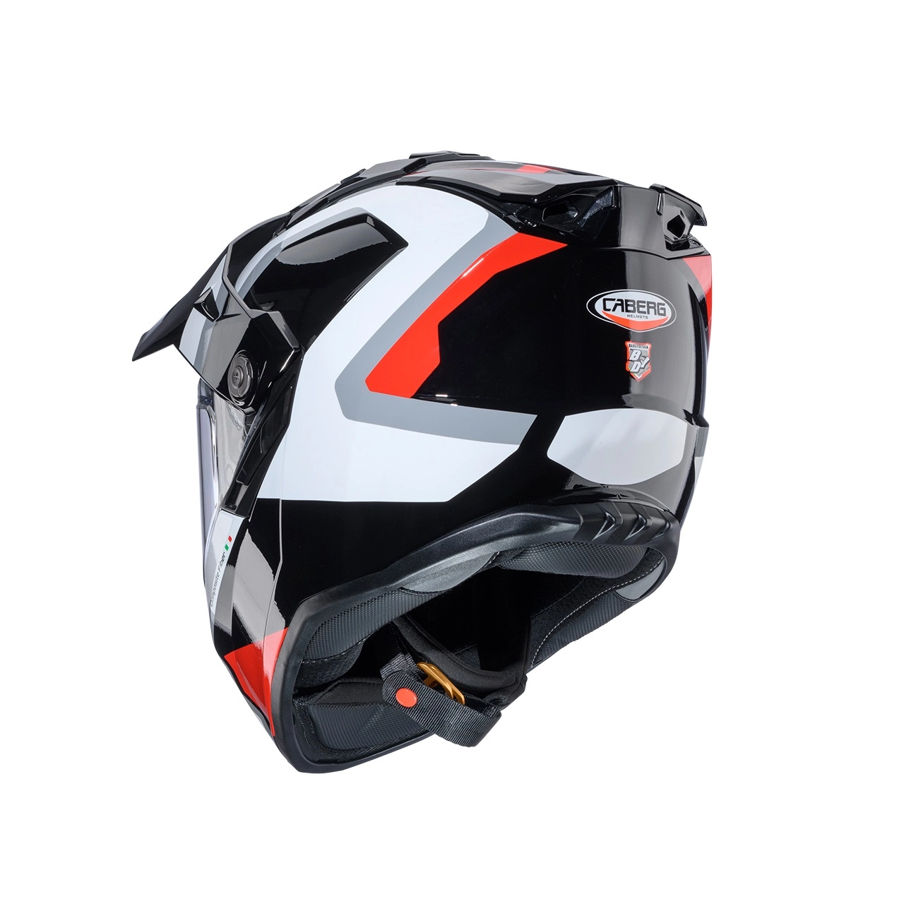 Шолом Caberg Tanami Scram Black/Red/White