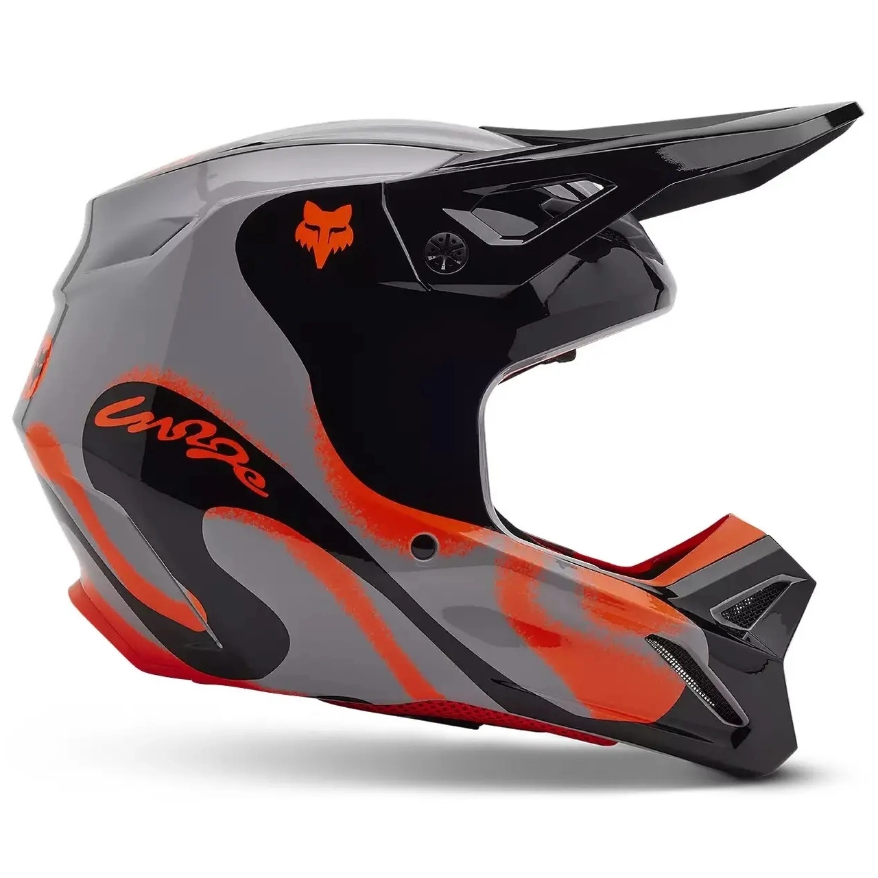 Шолом FOX V1 Emotion Steel Gray