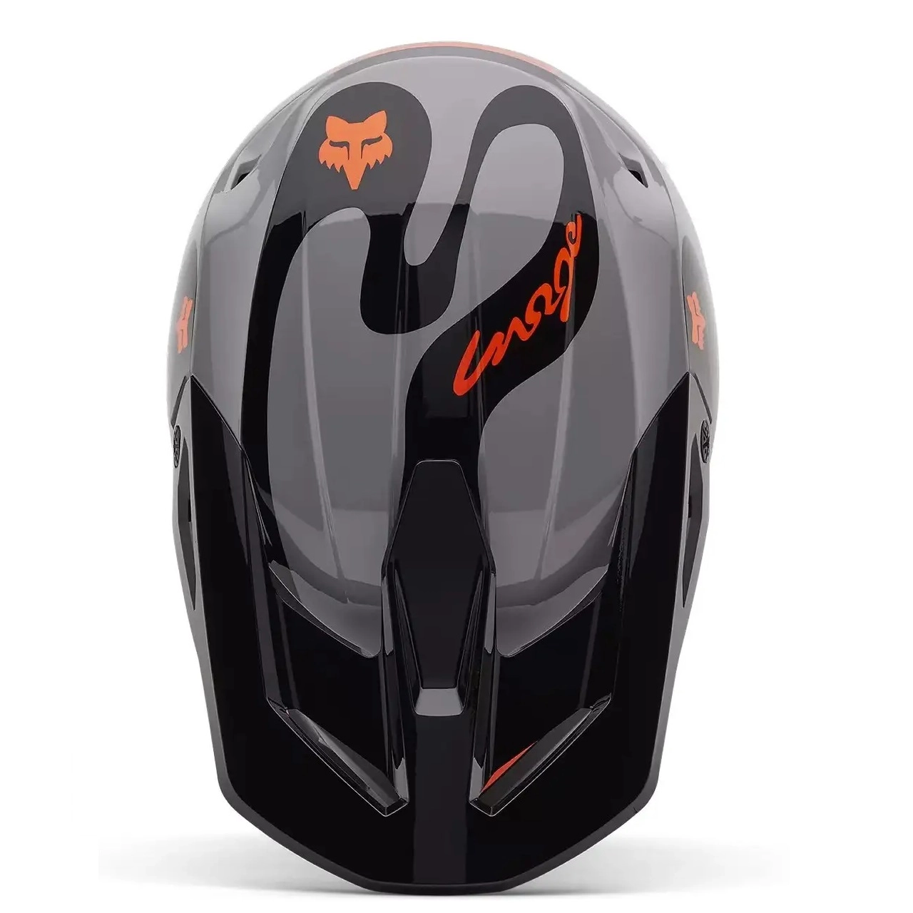 Шолом FOX V1 Emotion Steel Gray