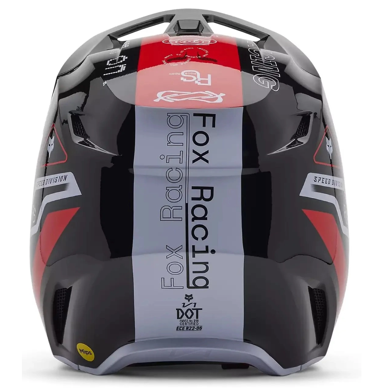 Шолом FOX V1 Race Spec Junior Flo Red