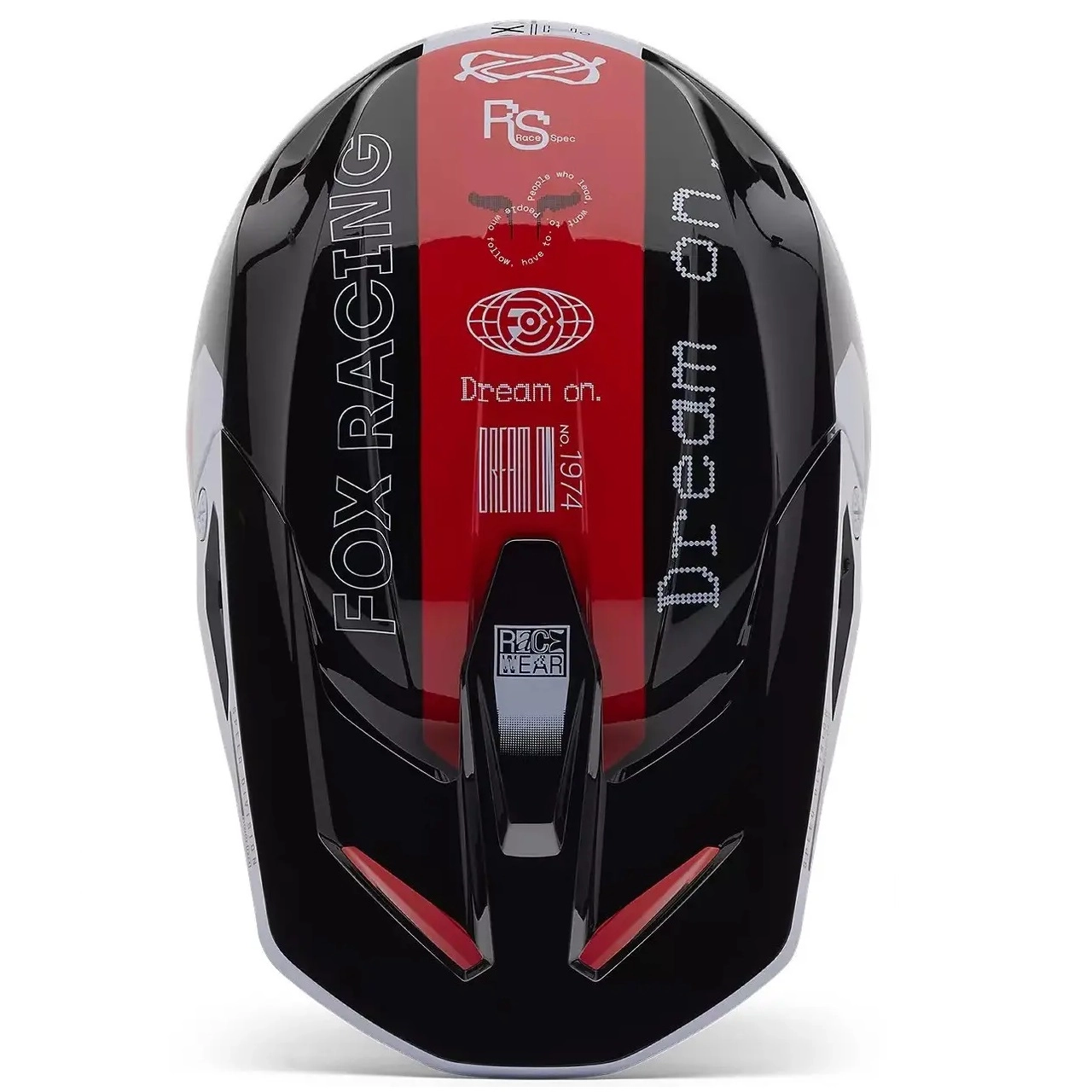 Шолом FOX V1 Race Spec Junior Flo Red