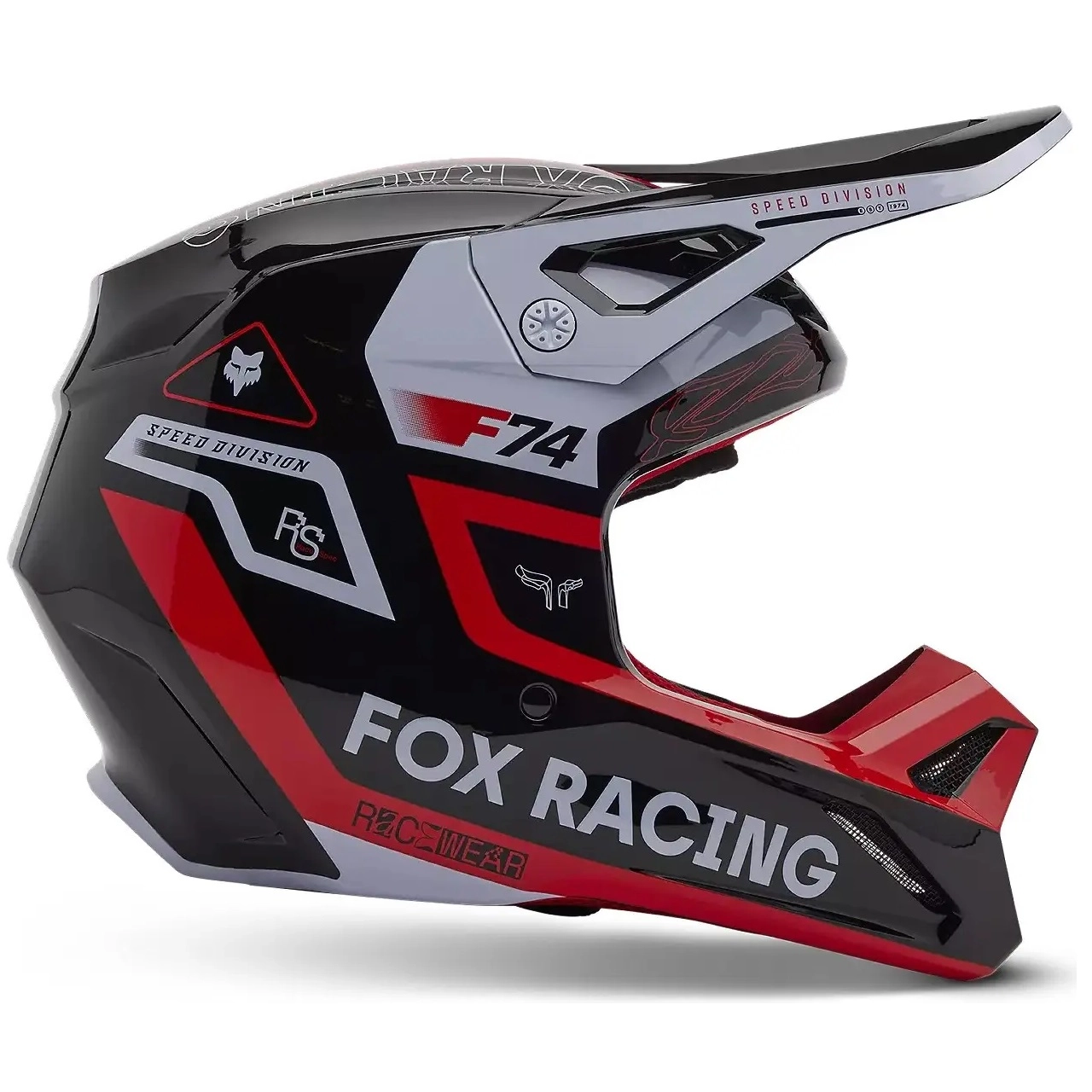 Шолом FOX V1 Race Spec Junior Flo Red