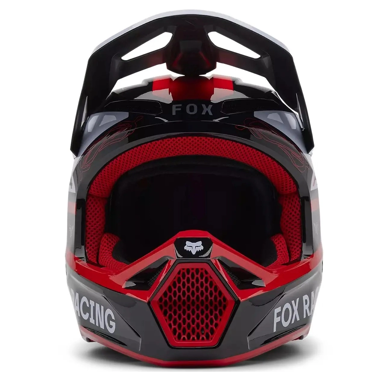 Шолом FOX V1 Race Spec Junior Flo Red