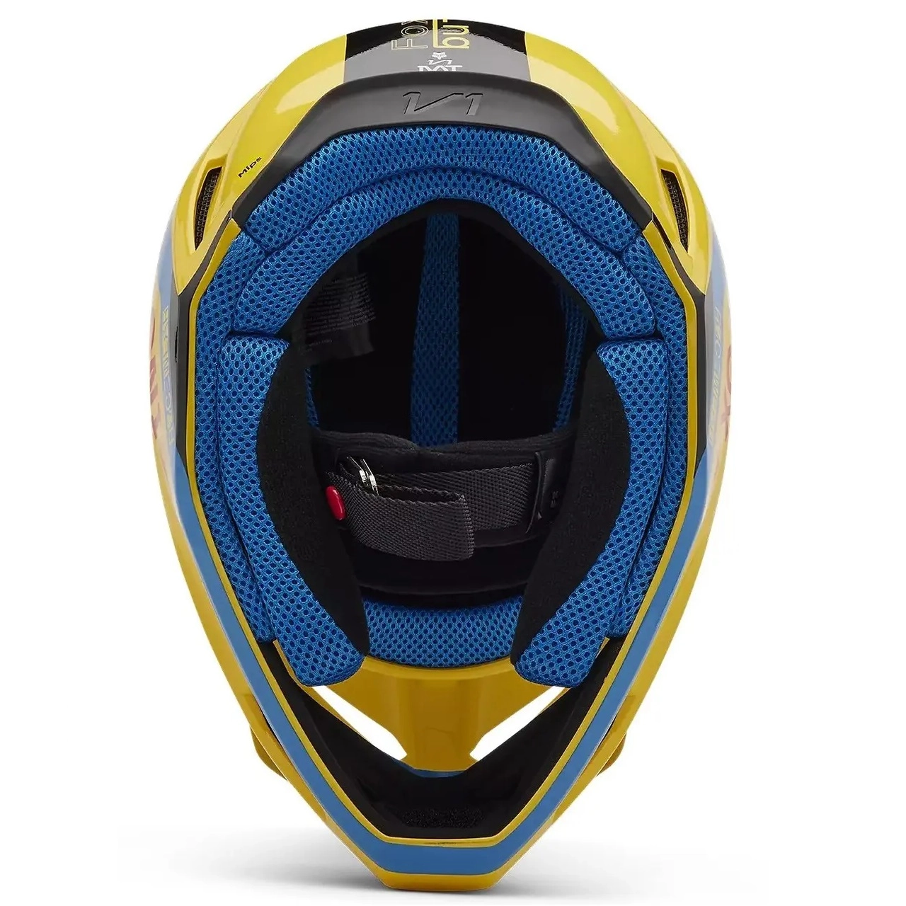 Шолом FOX V1 Race Spec Pale Yellow