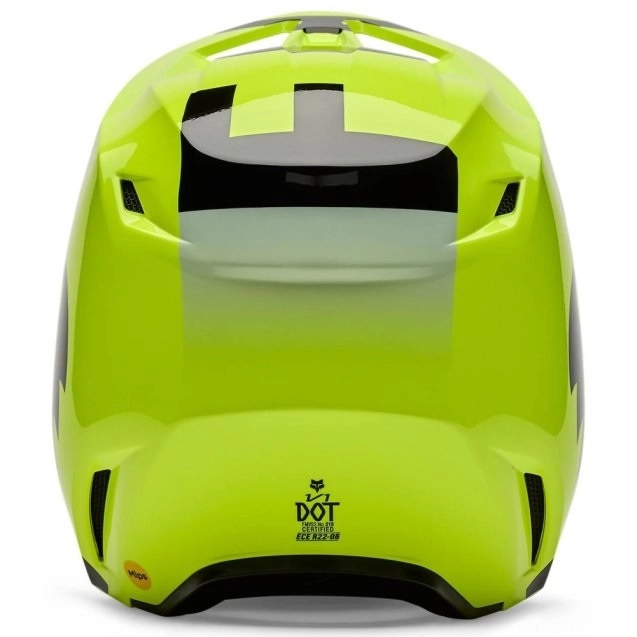 Шолом FOX V1 Shield Flo Yellow