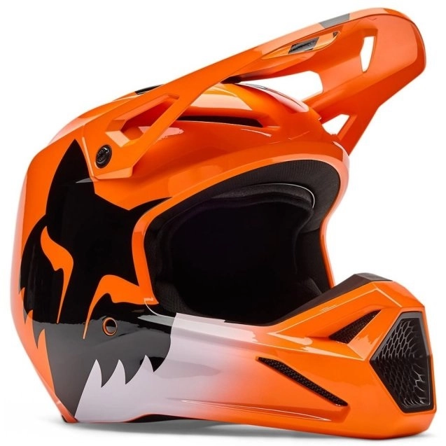 Шолом FOX V1 Shield Junior Flo Orange