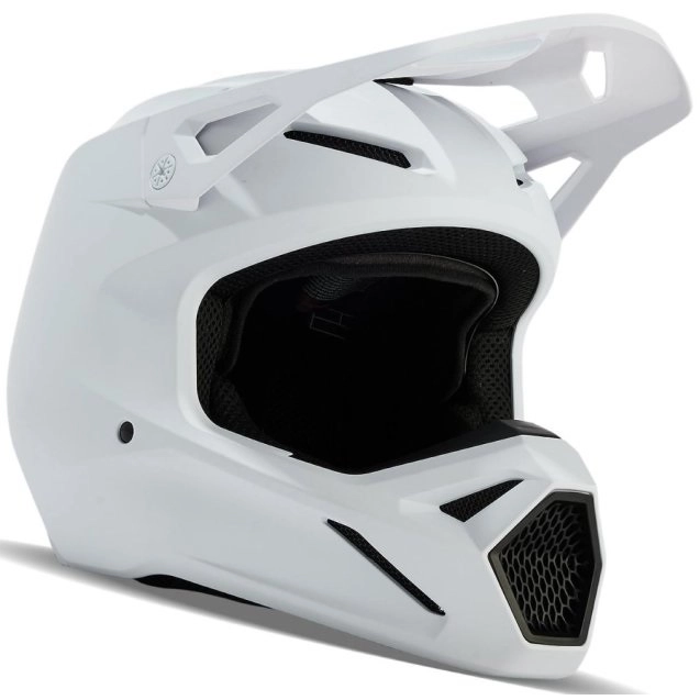 Шолом FOX V1 Solid New White Matt