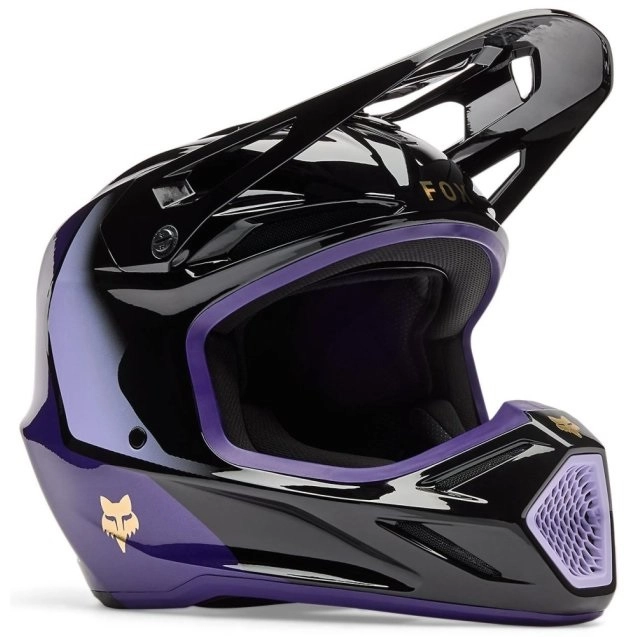 Шолом FOX V3 Drip Black/Purple
