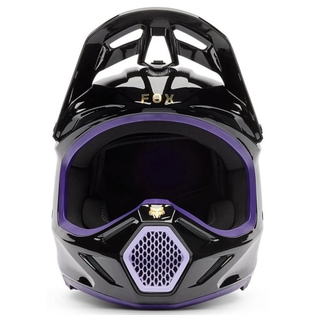 Шолом FOX V3 Drip Black/Purple