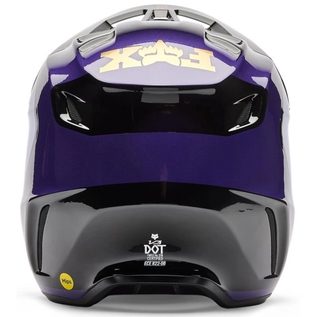 Шолом FOX V3 Drip Black/Purple