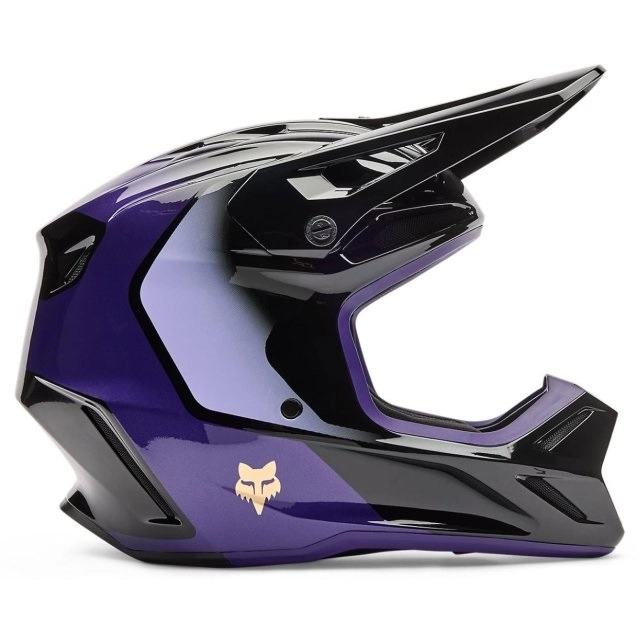 Шолом FOX V3 Drip Black/Purple