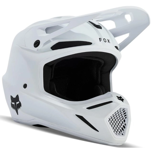 Шолом FOX V3 Junior Solid White