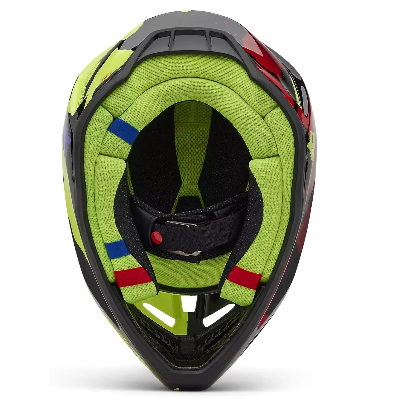 Шолом FOX V3 Throttle Flo Yellow