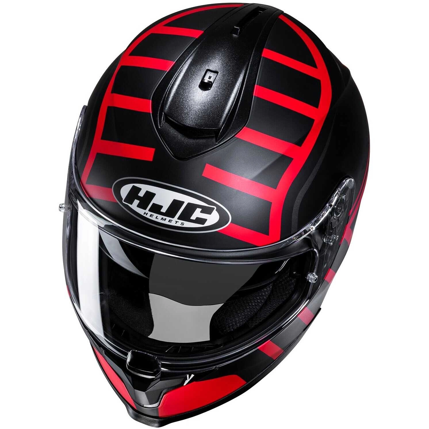 Шолом HJC C70N Holt MC1SF Black/Red