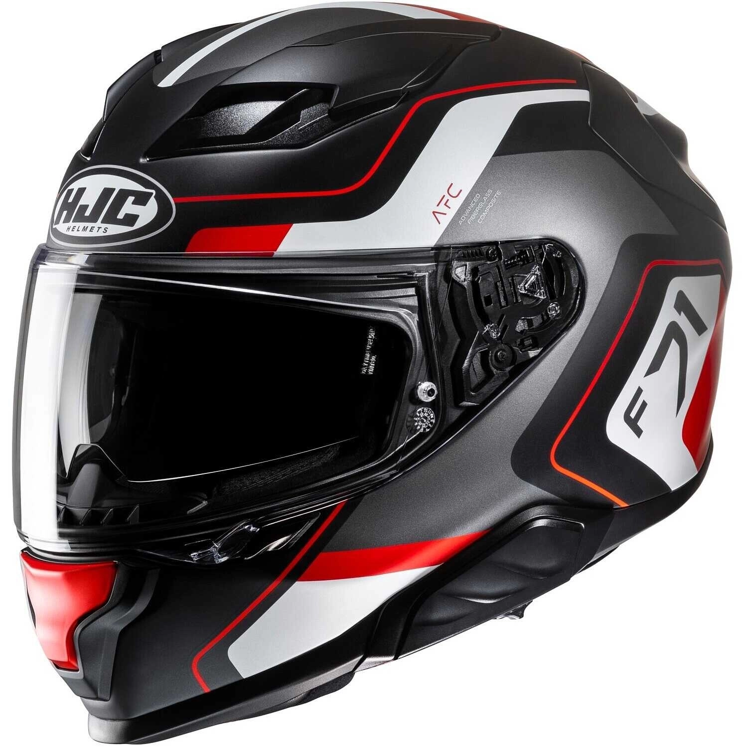Шолом HJC F71 Arcan MC1SF Black/White/Red