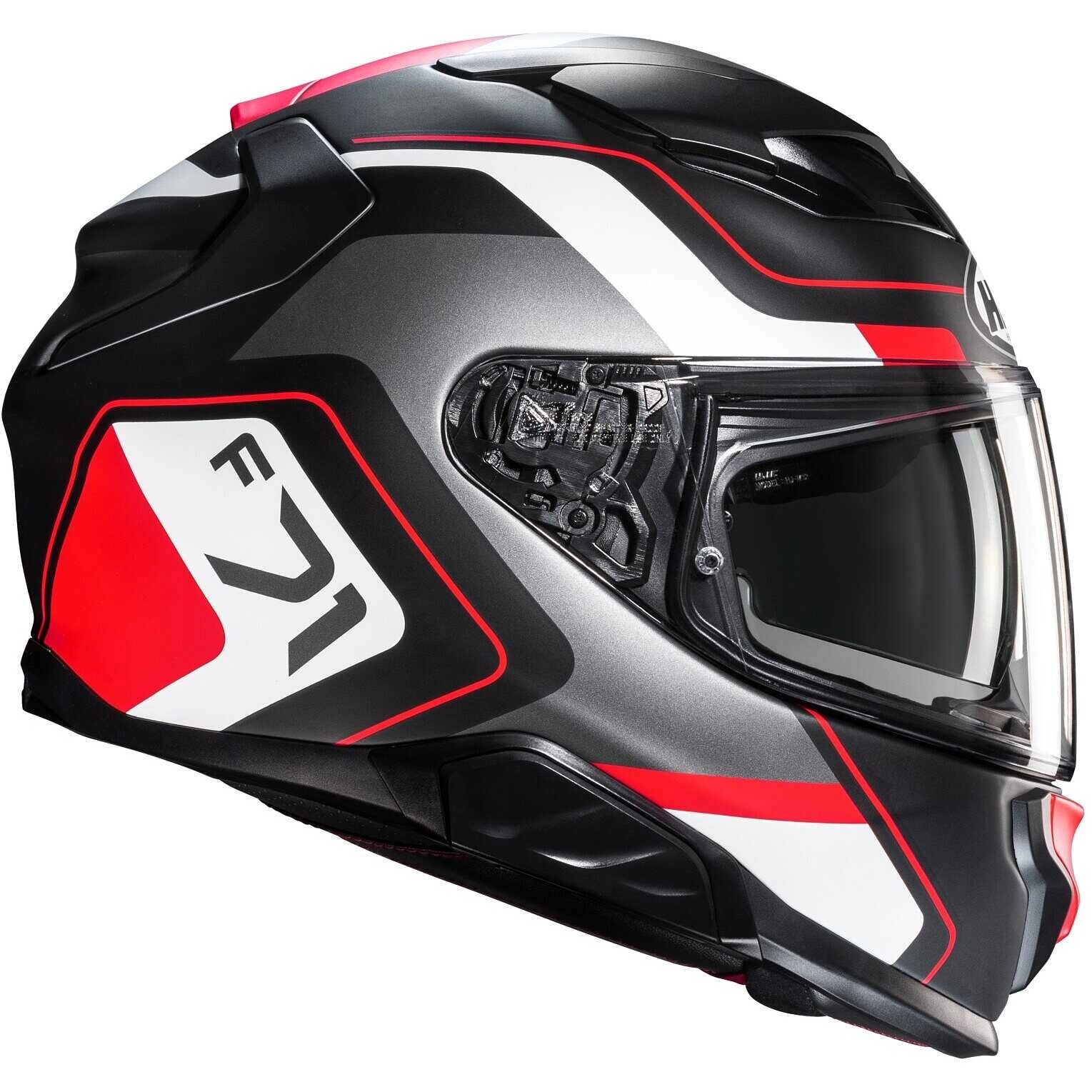 Шолом HJC F71 Arcan MC1SF Black/White/Red