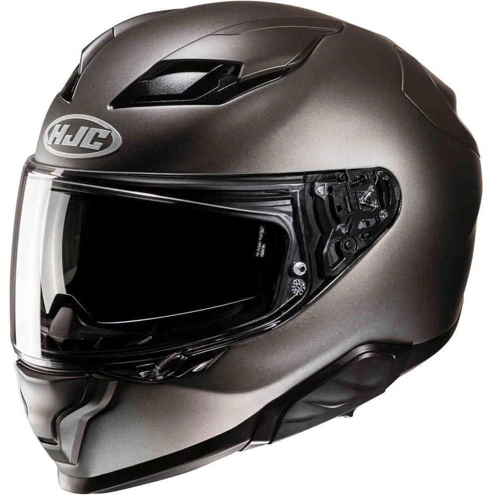 Шолом HJC F71 Solid Semi Flat Titanium