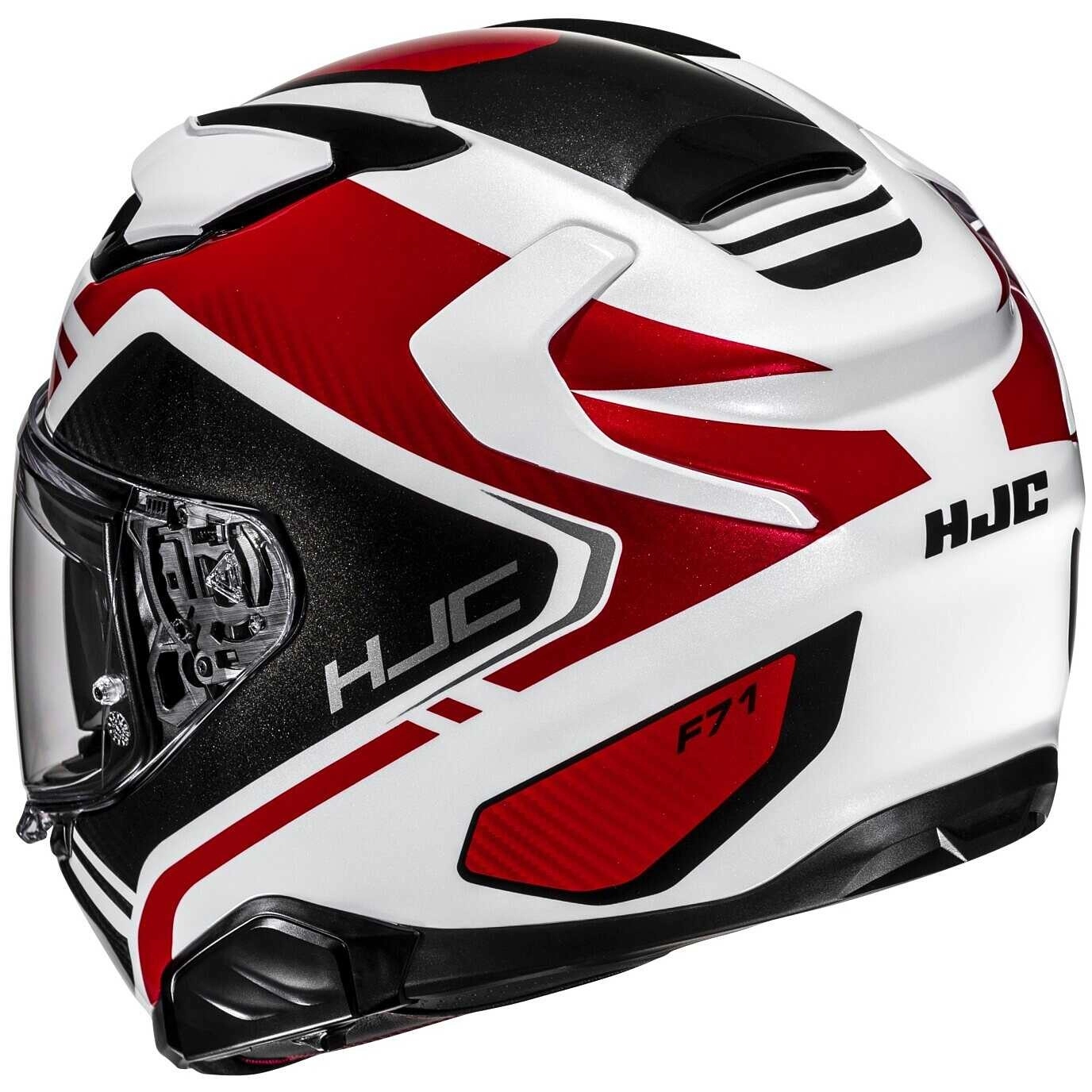 Шолом HJC F71 Tozz MC1 White/Red