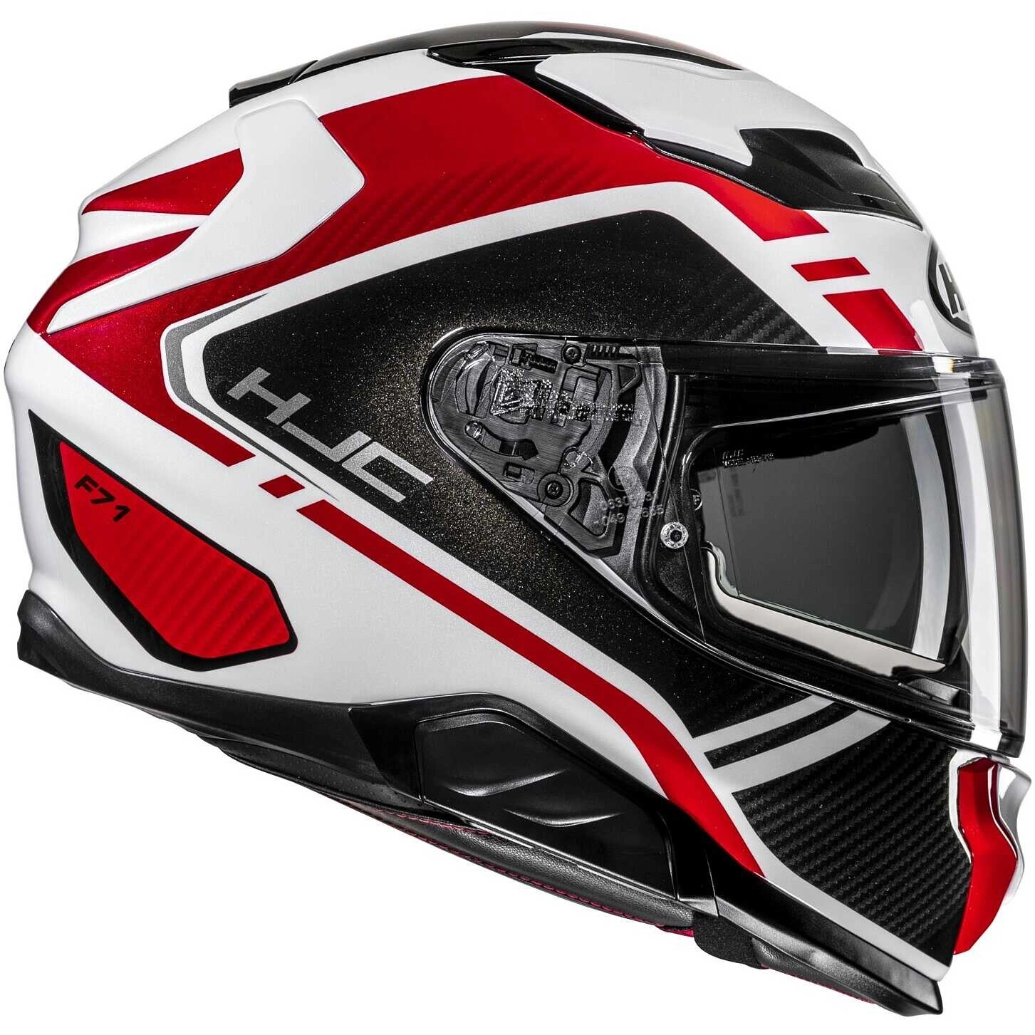Шолом HJC F71 Tozz MC1 White/Red