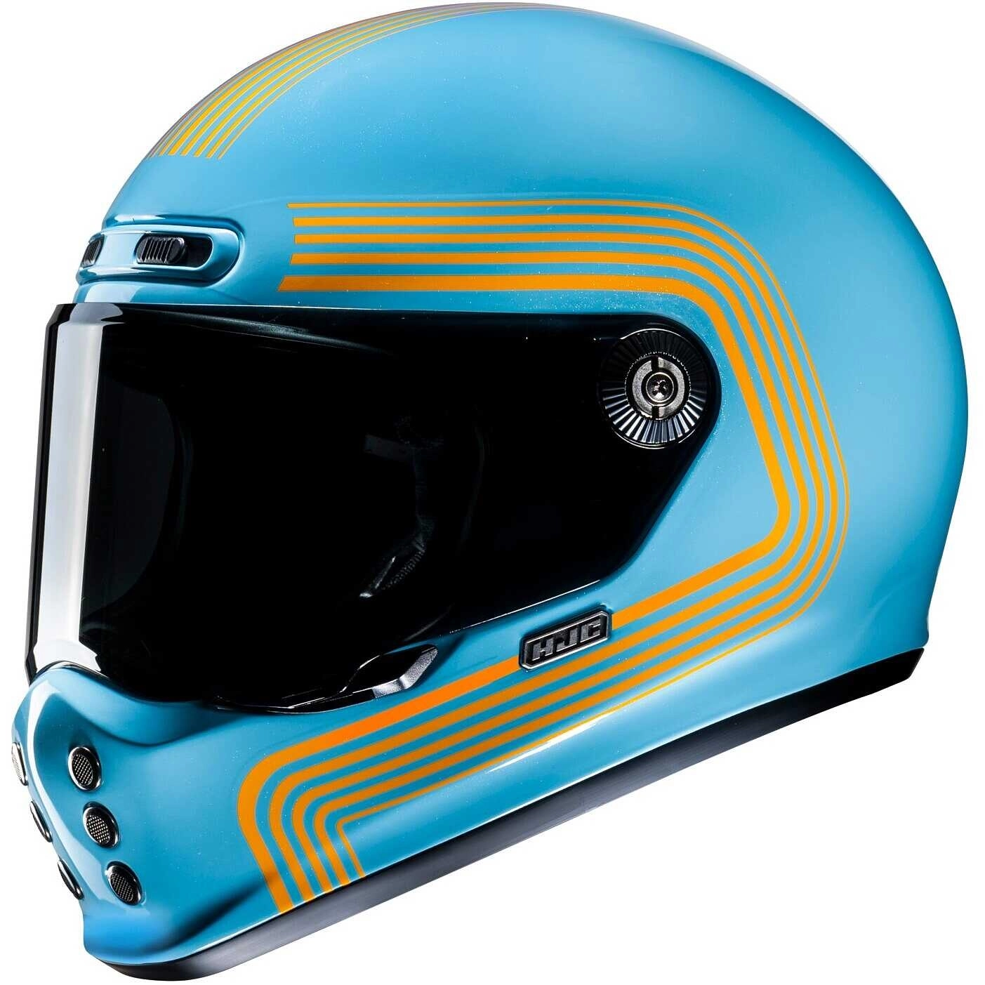Шолом HJC V10 Foni MC27 Blue/Orange