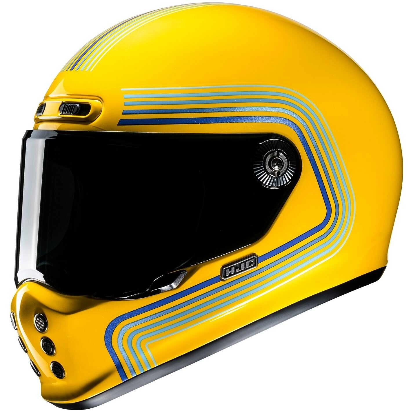 Шолом HJC V10 Foni MC3 Yellow/Blue