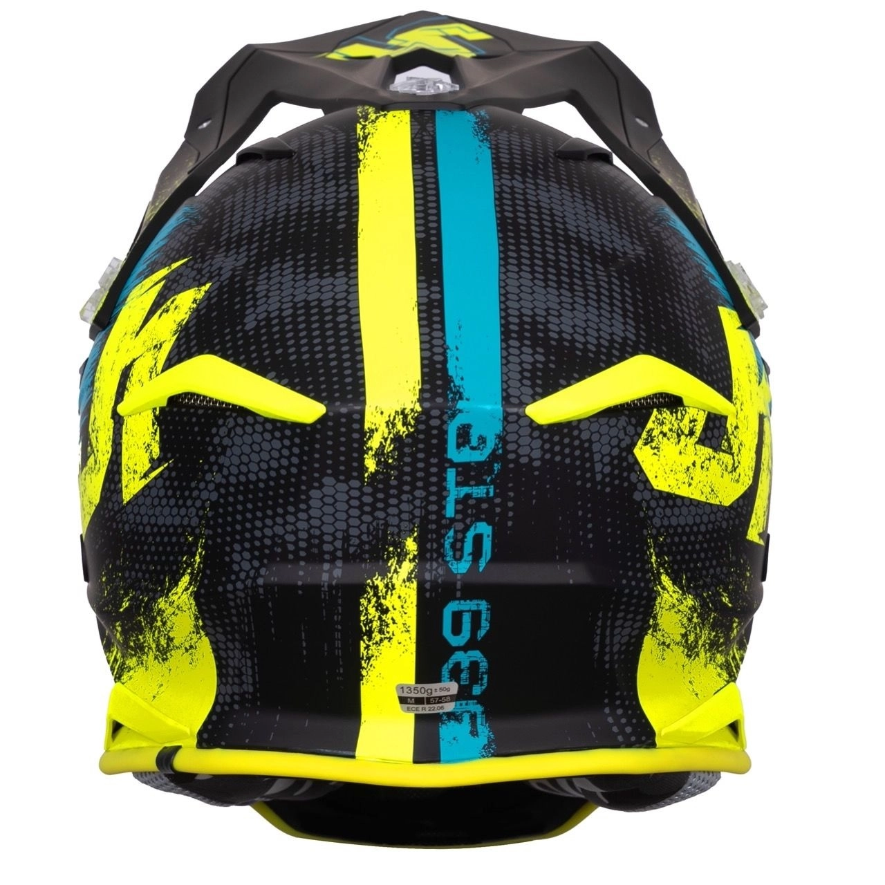 Шолом Just1 J39 Storm Blue/Yellow/Black