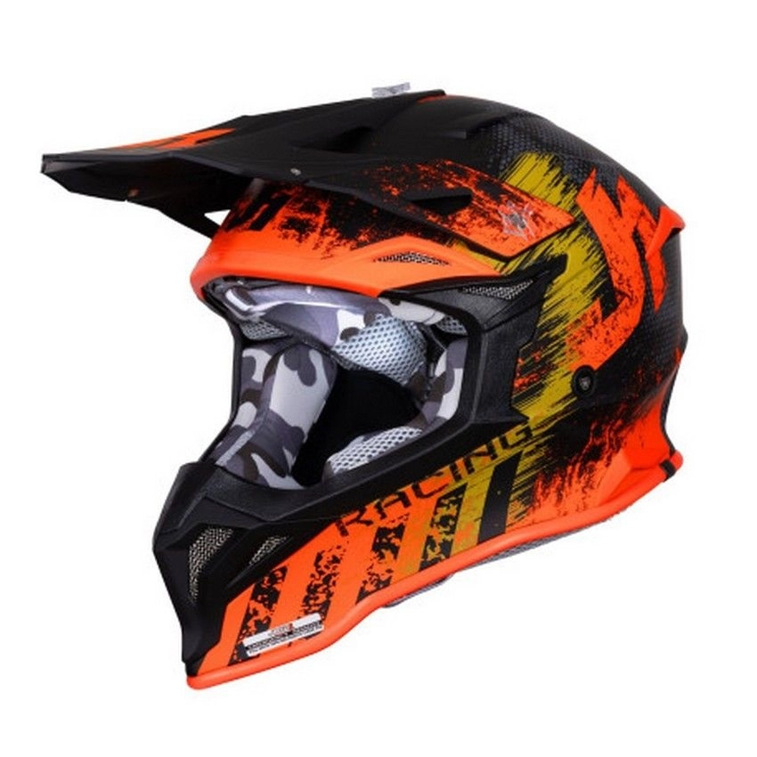 Шолом Just1 J39 Storm Orange/Sand/Black