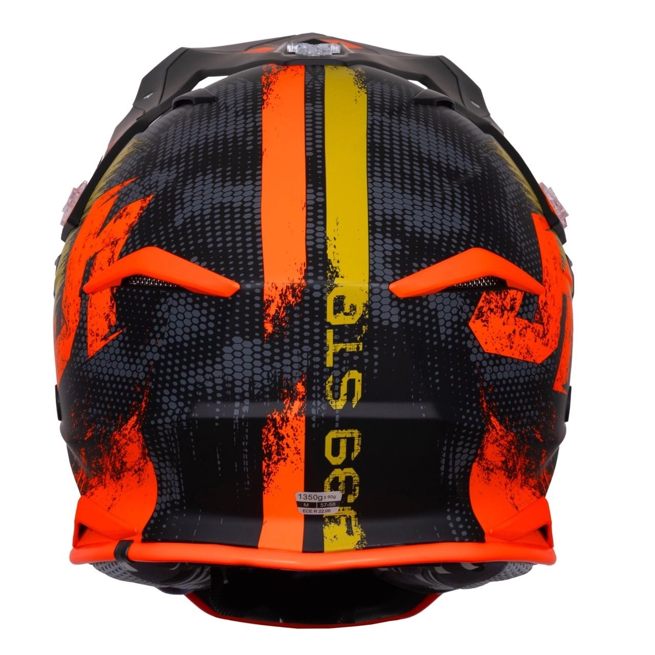 Шолом Just1 J39 Storm Orange/Sand/Black
