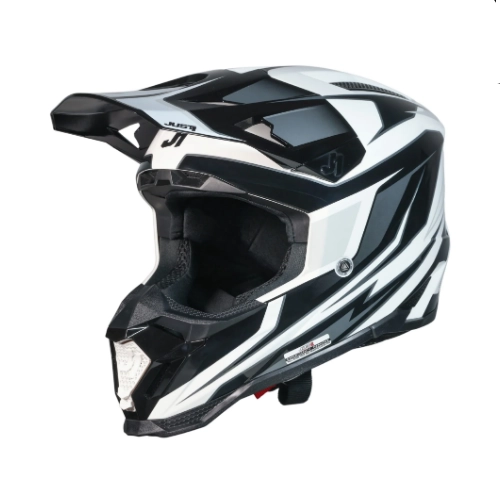 Шолом Just1 J40 Speed Black/White