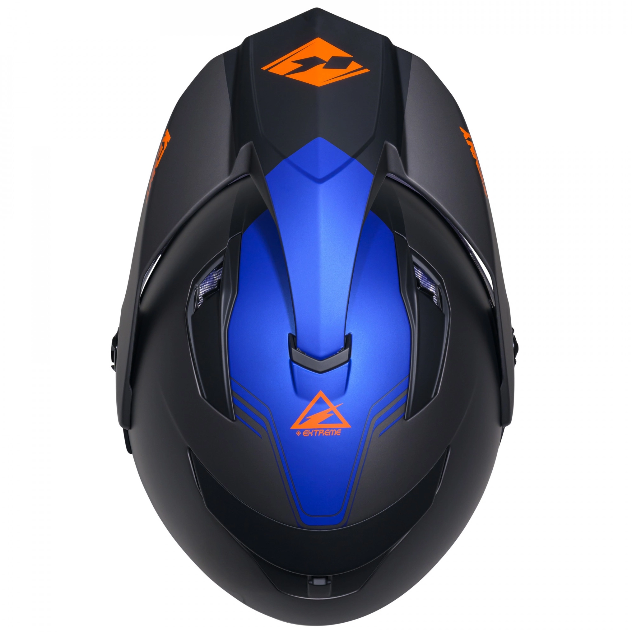 Шолом Kenny Racing Extreme Graphic Black/Grey/Blue