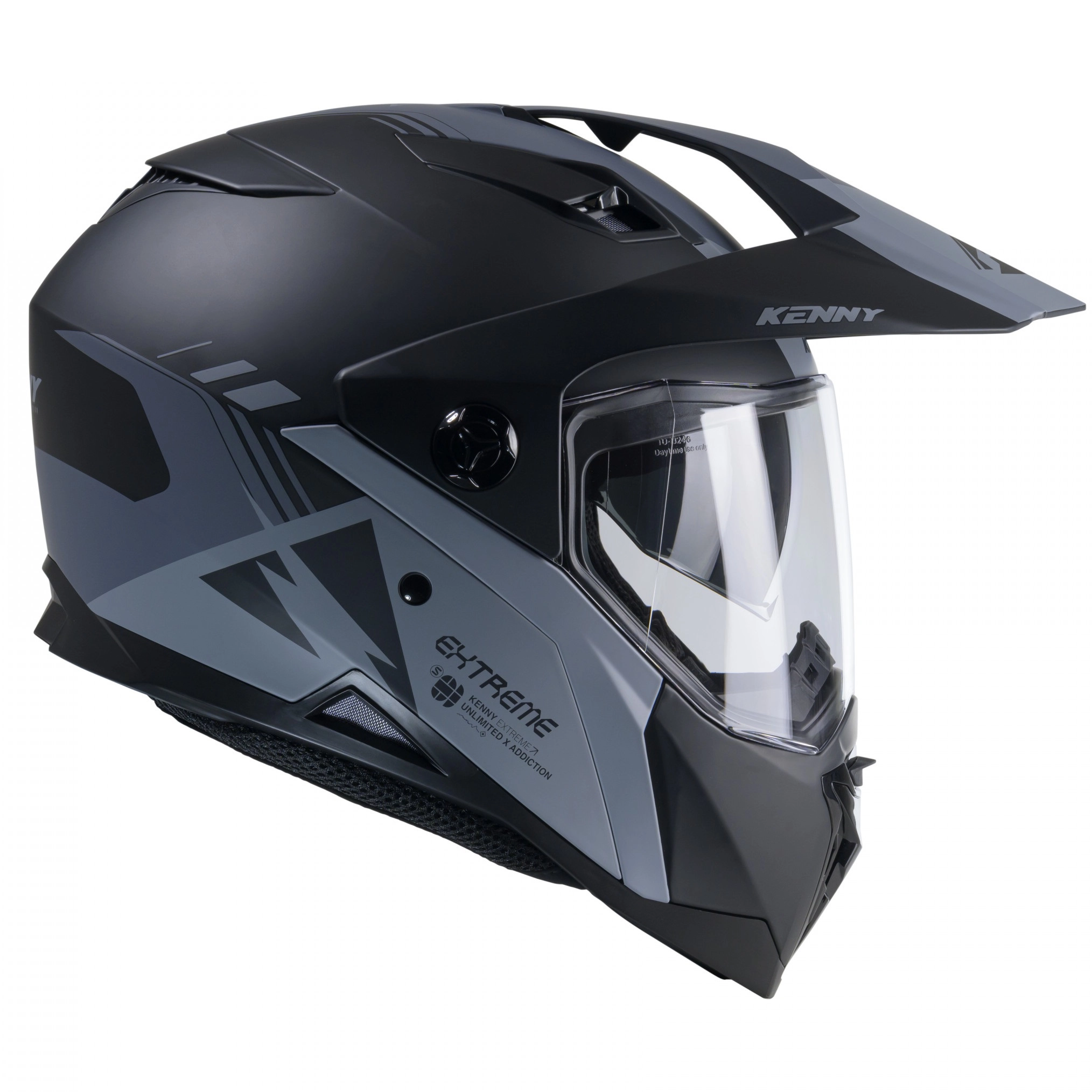 Шолом Kenny Racing Extreme Graphic Black/Grey