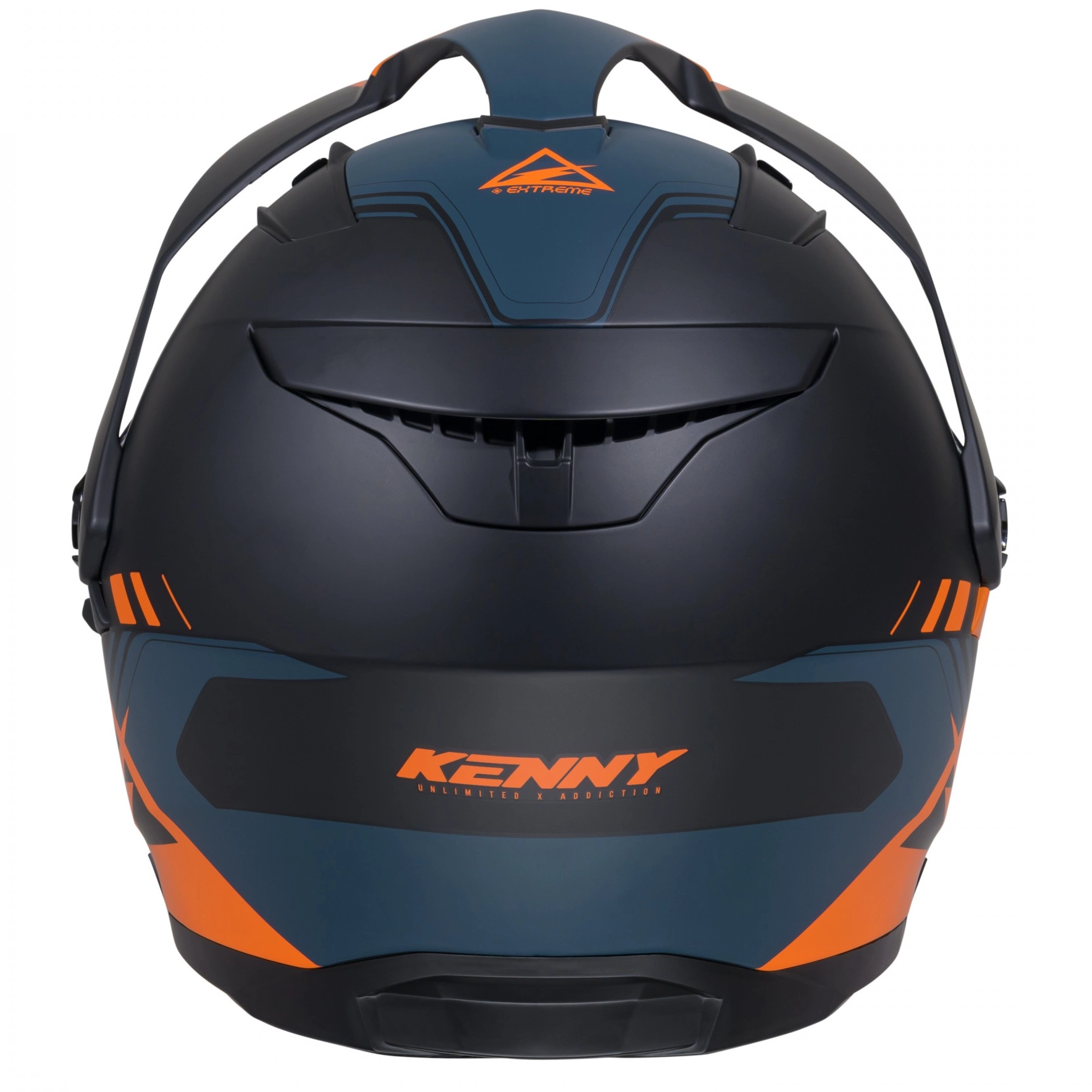 Шолом Kenny Racing Extreme Graphic Black/Orange