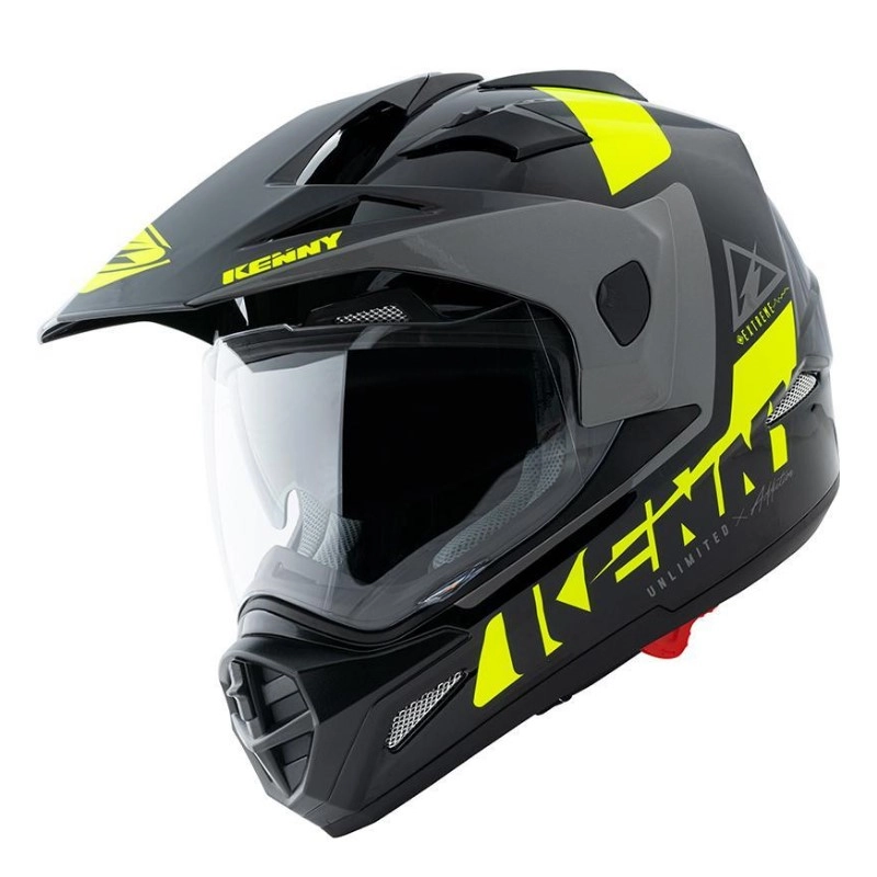 Шолом  Kenny Racing Extreme Graphic Neon Black/Yellow/Grey