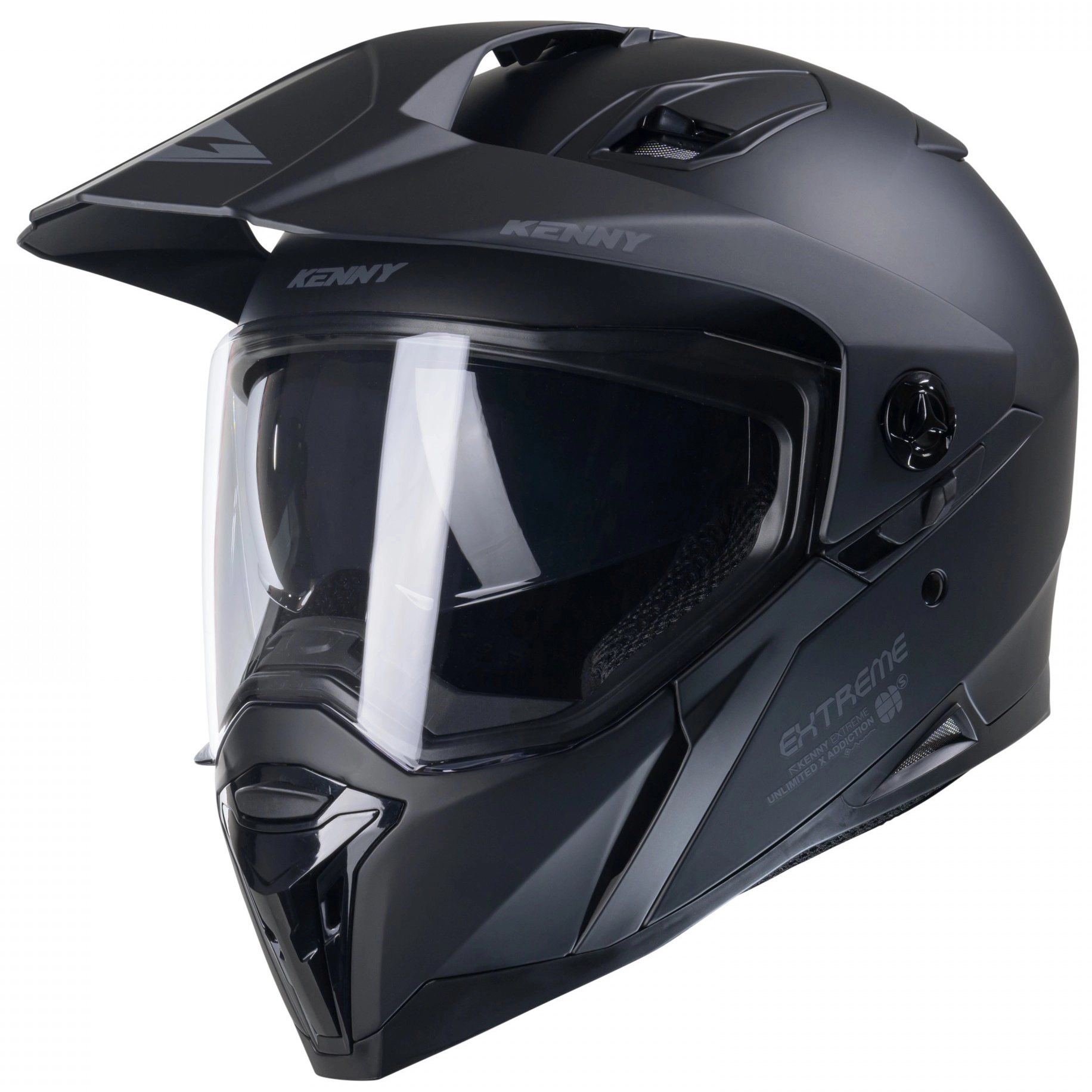 Шлем Kenny Racing Extreme Solid Black Matt