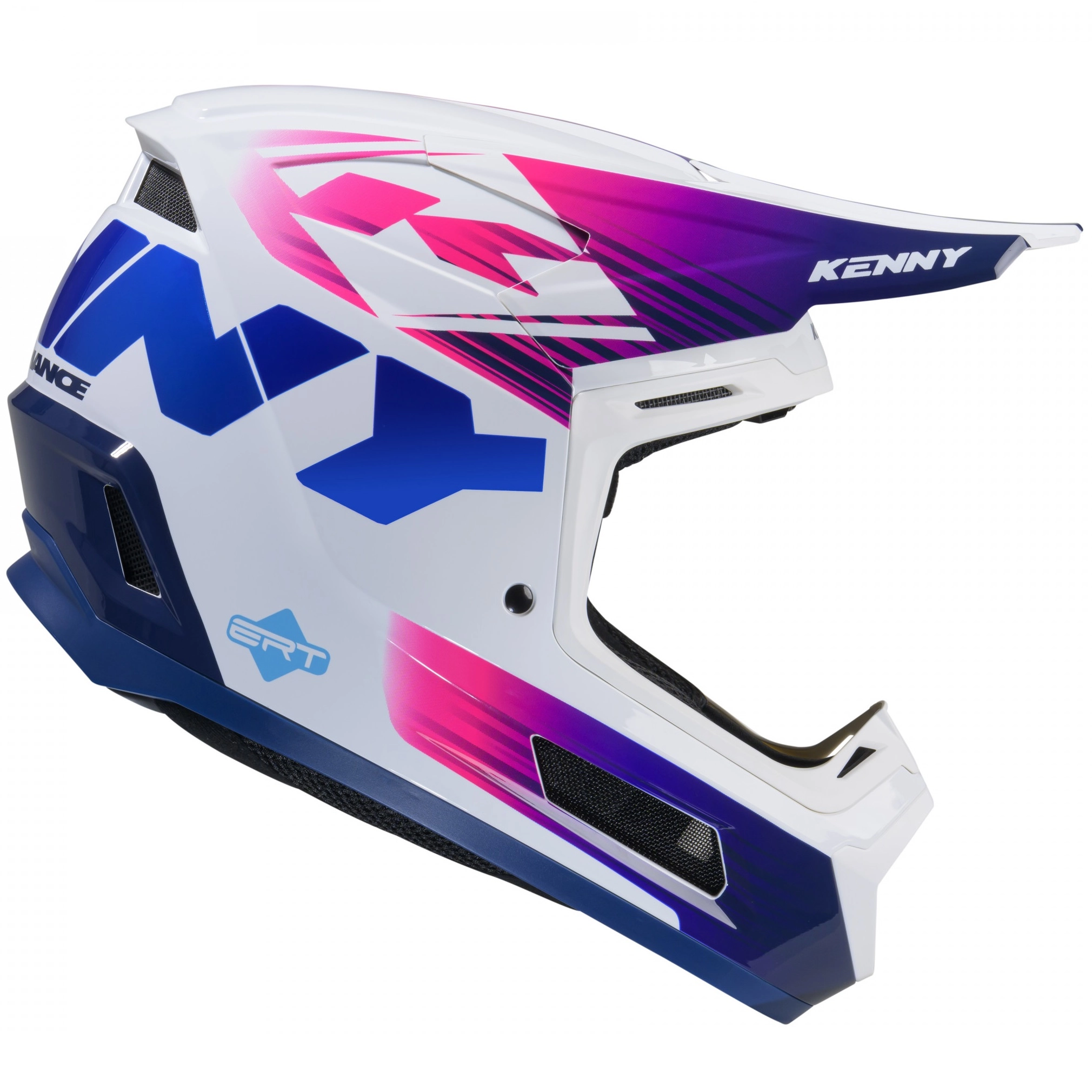 Шолом Kenny Racing Performance Ert Graphic Blue/White/Pink