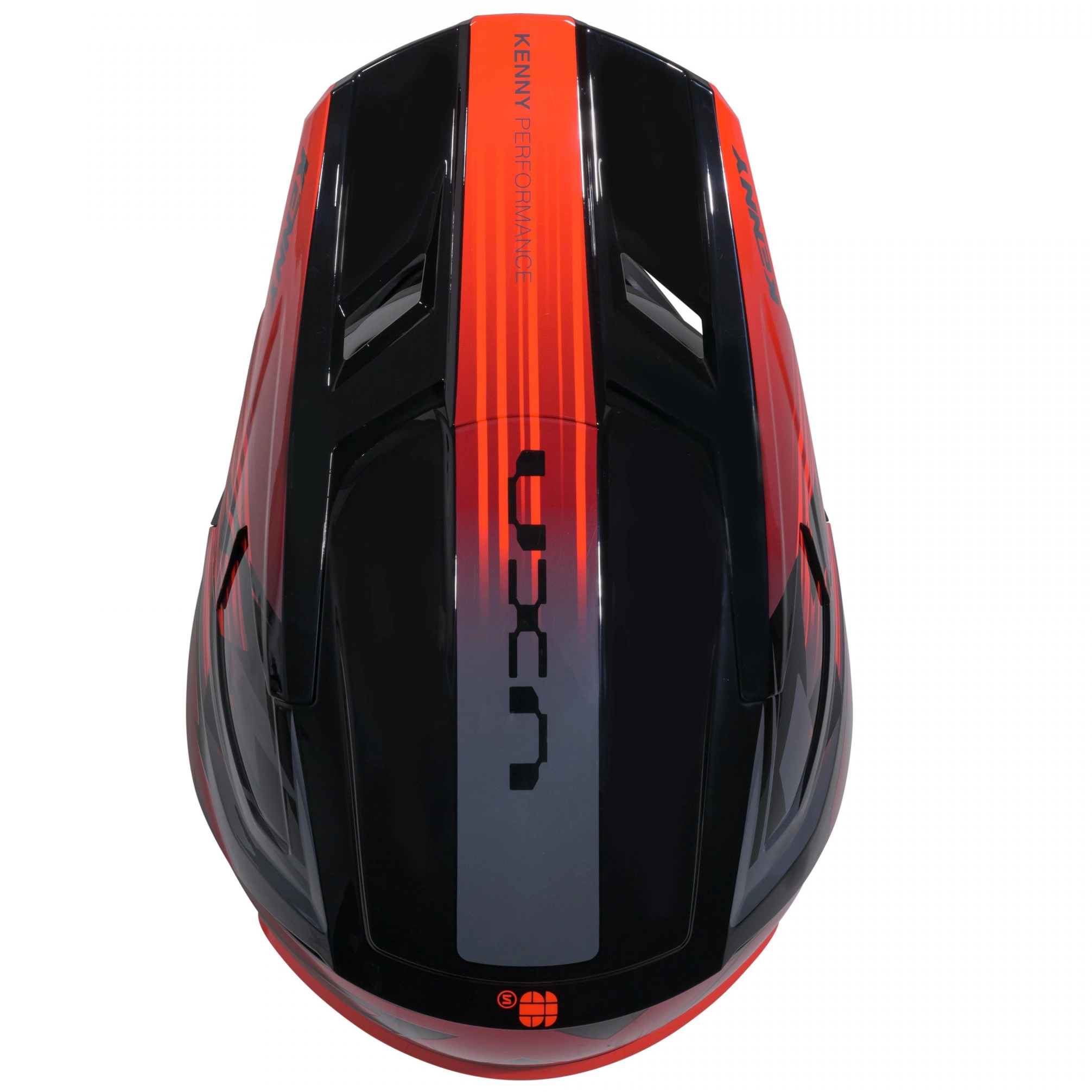 Шолом Kenny Racing Performance Ert Graphic Gradient Orange/Grey/Black
