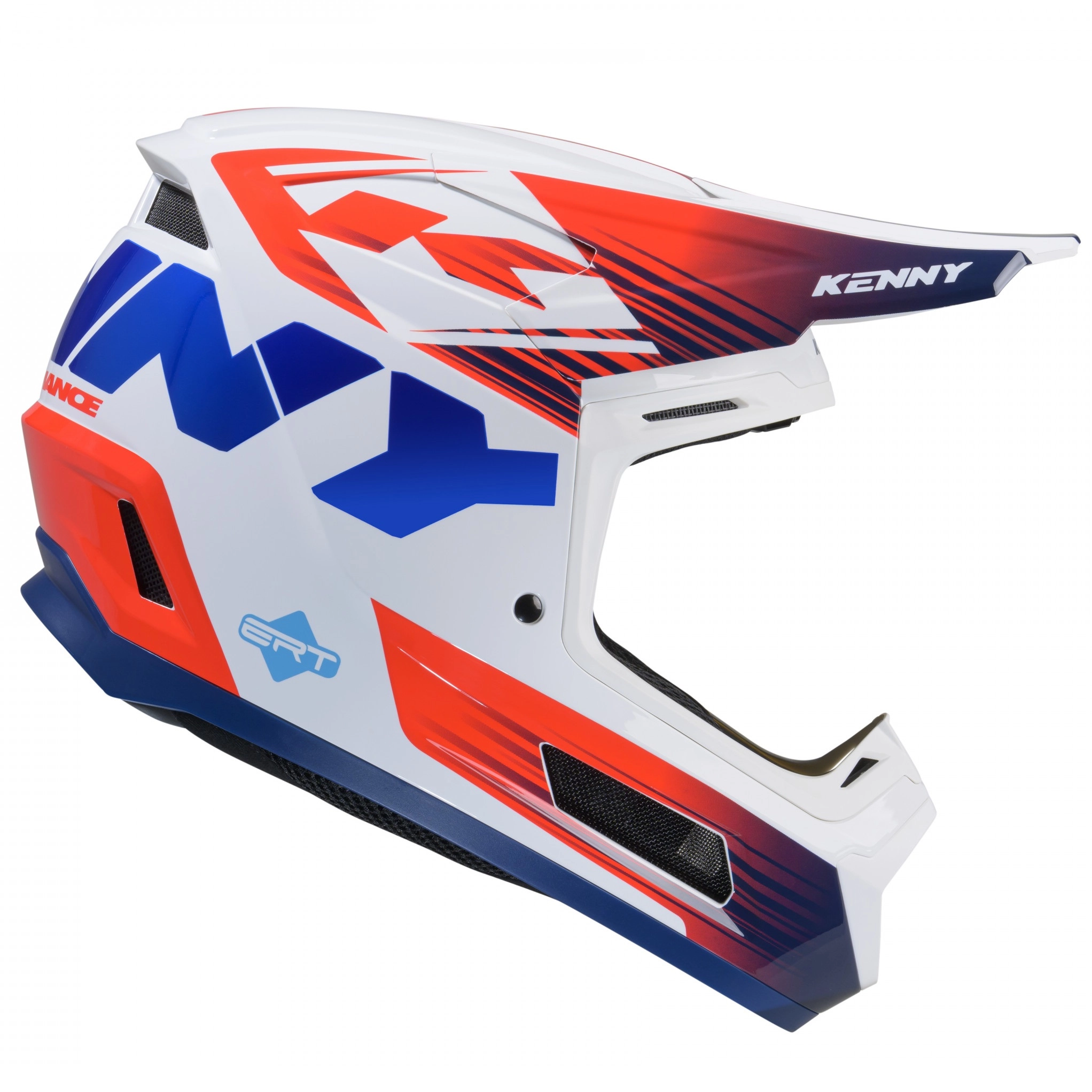 Шолом Kenny Racing Performance Ert Graphic Gradient White/Blue/Red