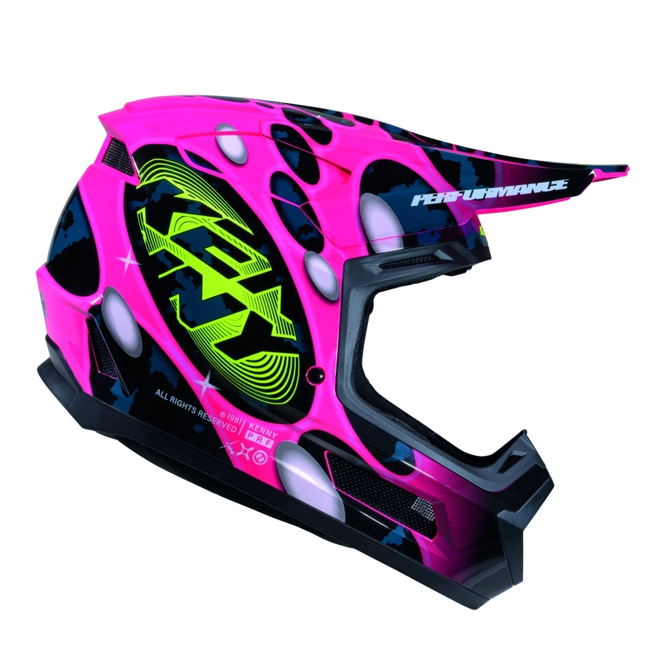 Шолом Kenny Racing Performance Ert Graphic+Pop System Black/Pink