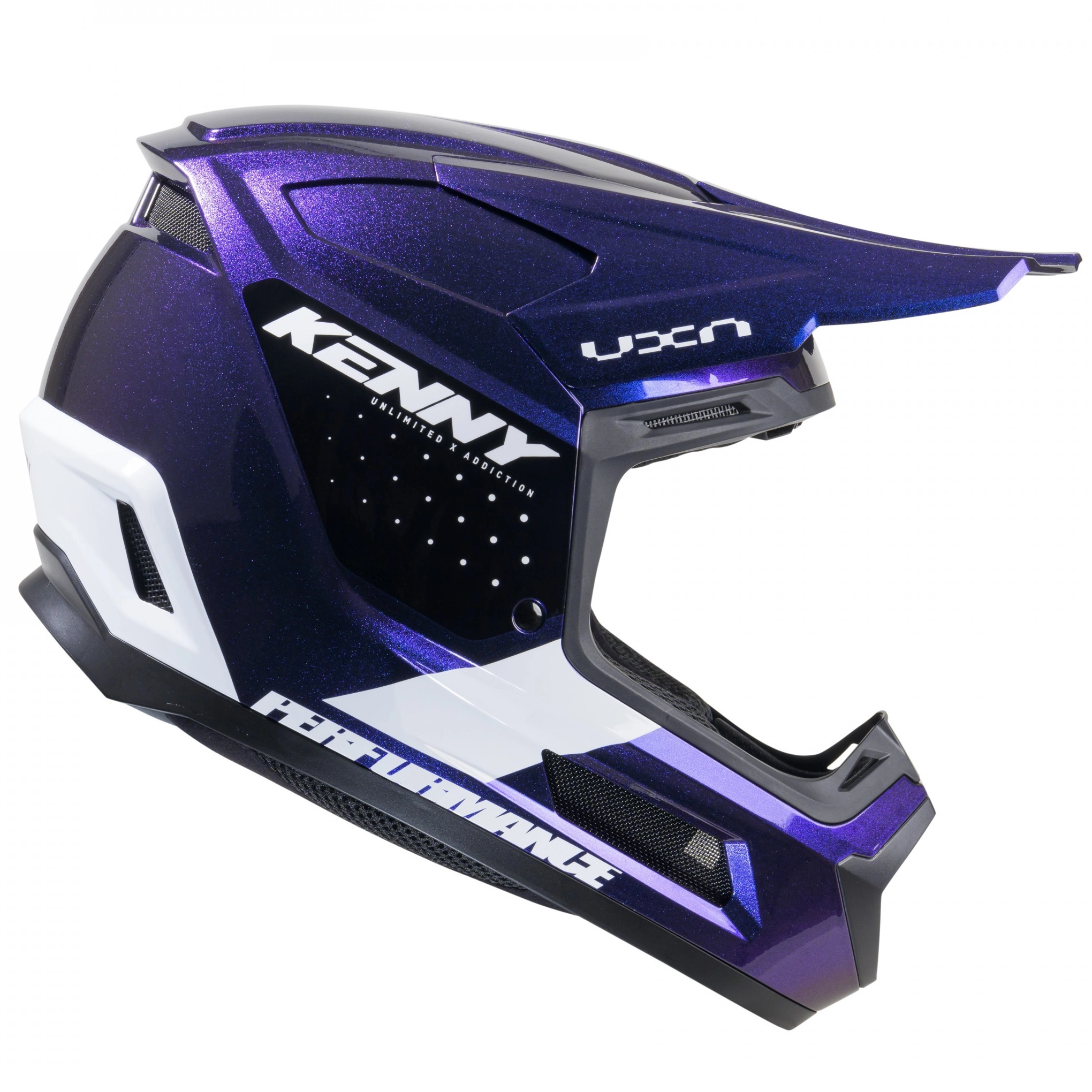 Шолом Kenny Racing Performance Ert Graphic Purple/White/Black