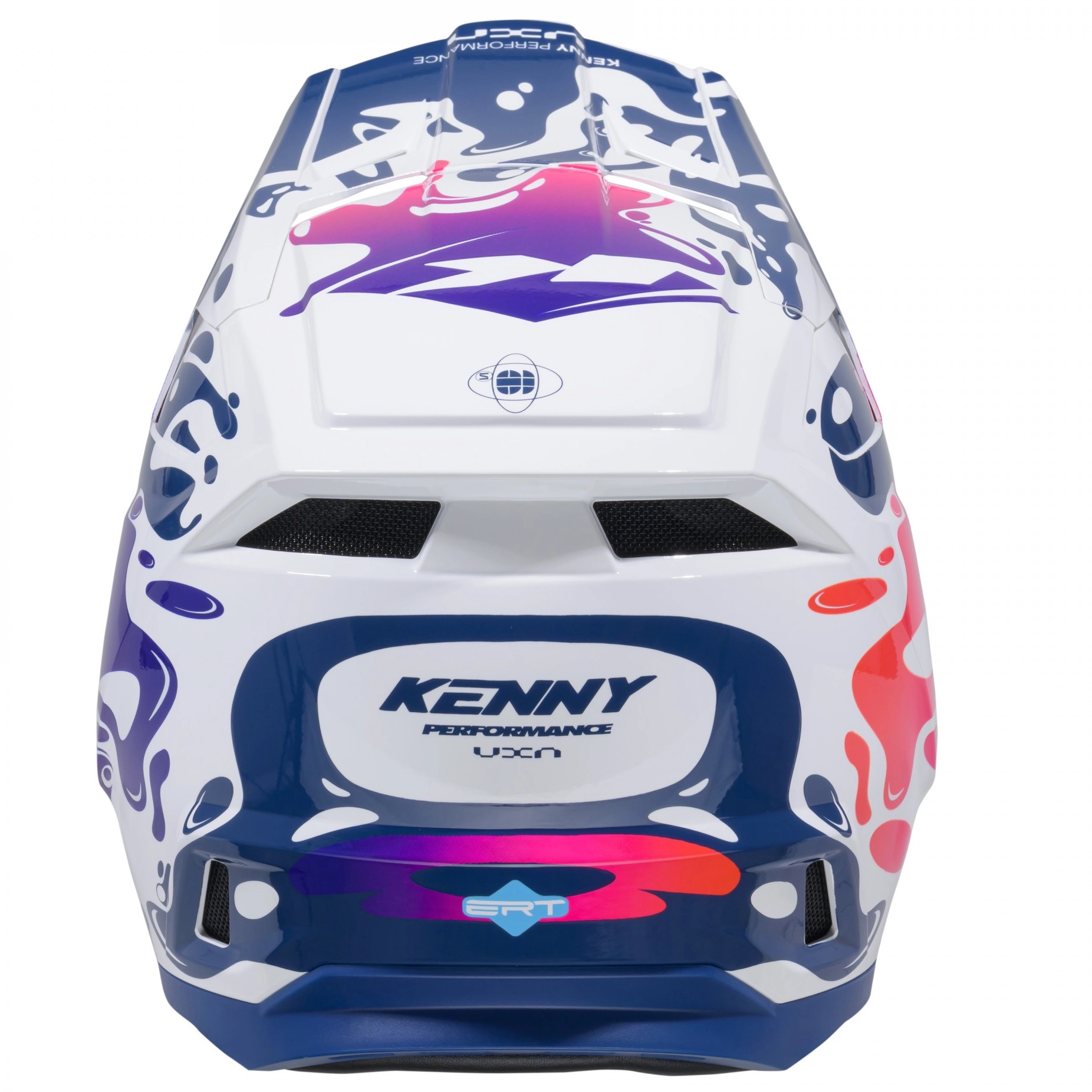 Шолом Kenny Racing Performance Ert Graphic White/Blue/Pink