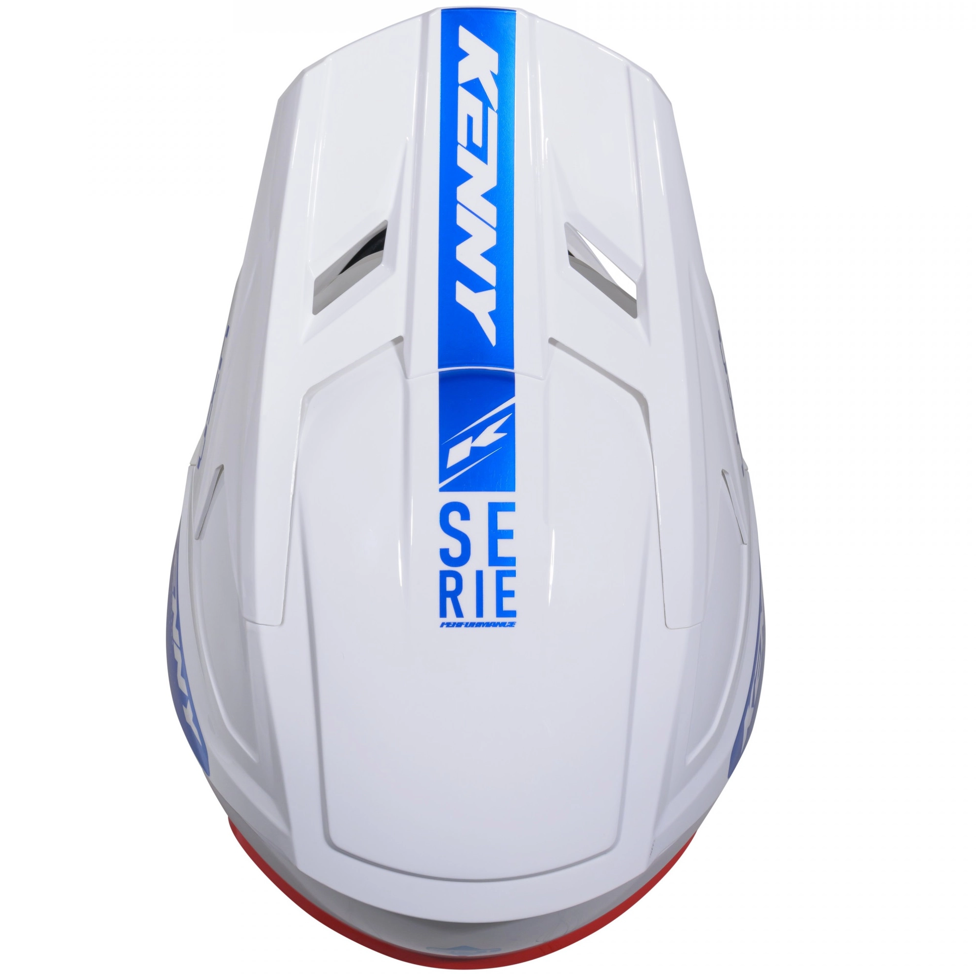 Шолом Kenny Racing Performance Ert Graphic White/Blue/Red