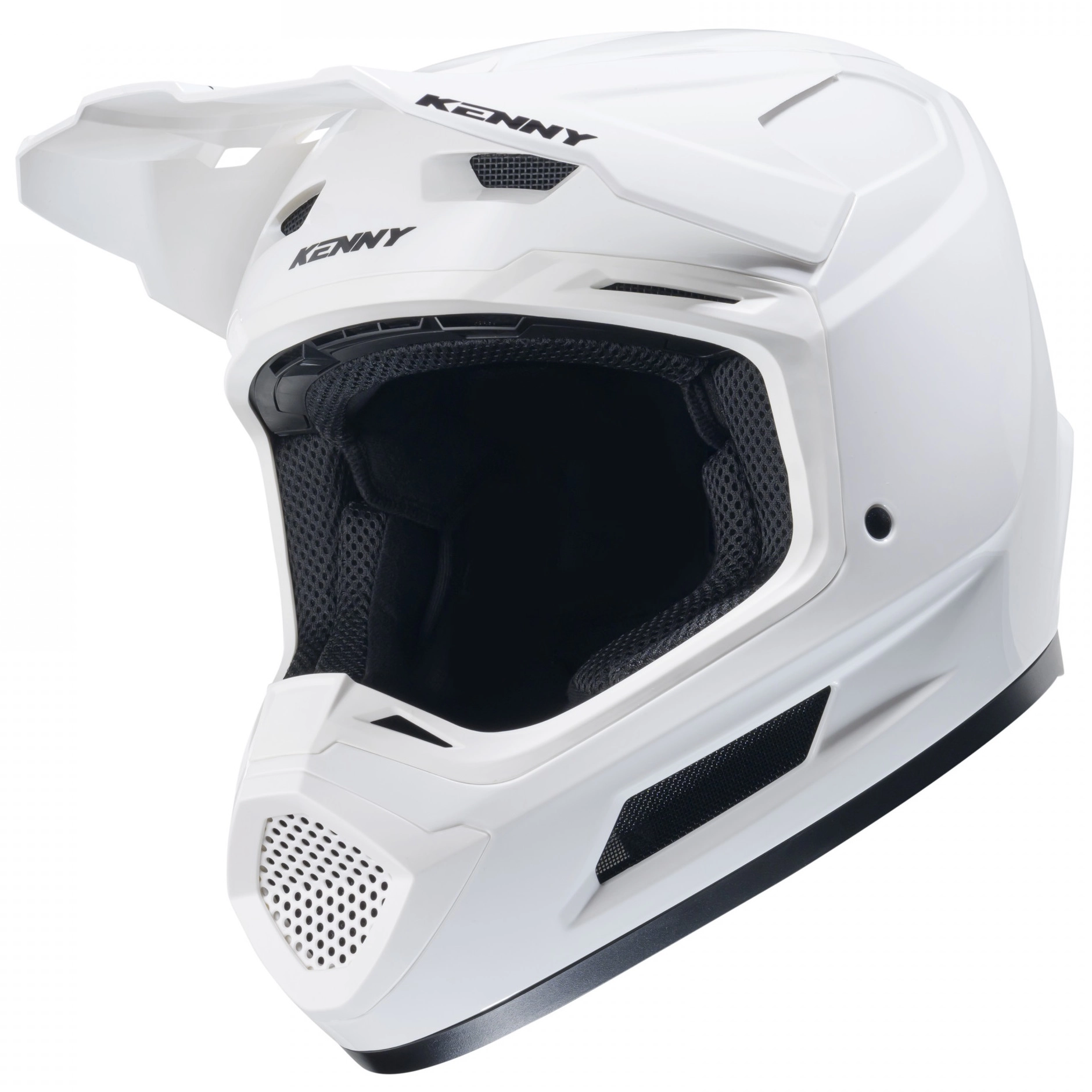 Шолом Kenny Racing Performance Ert Solid White/Black