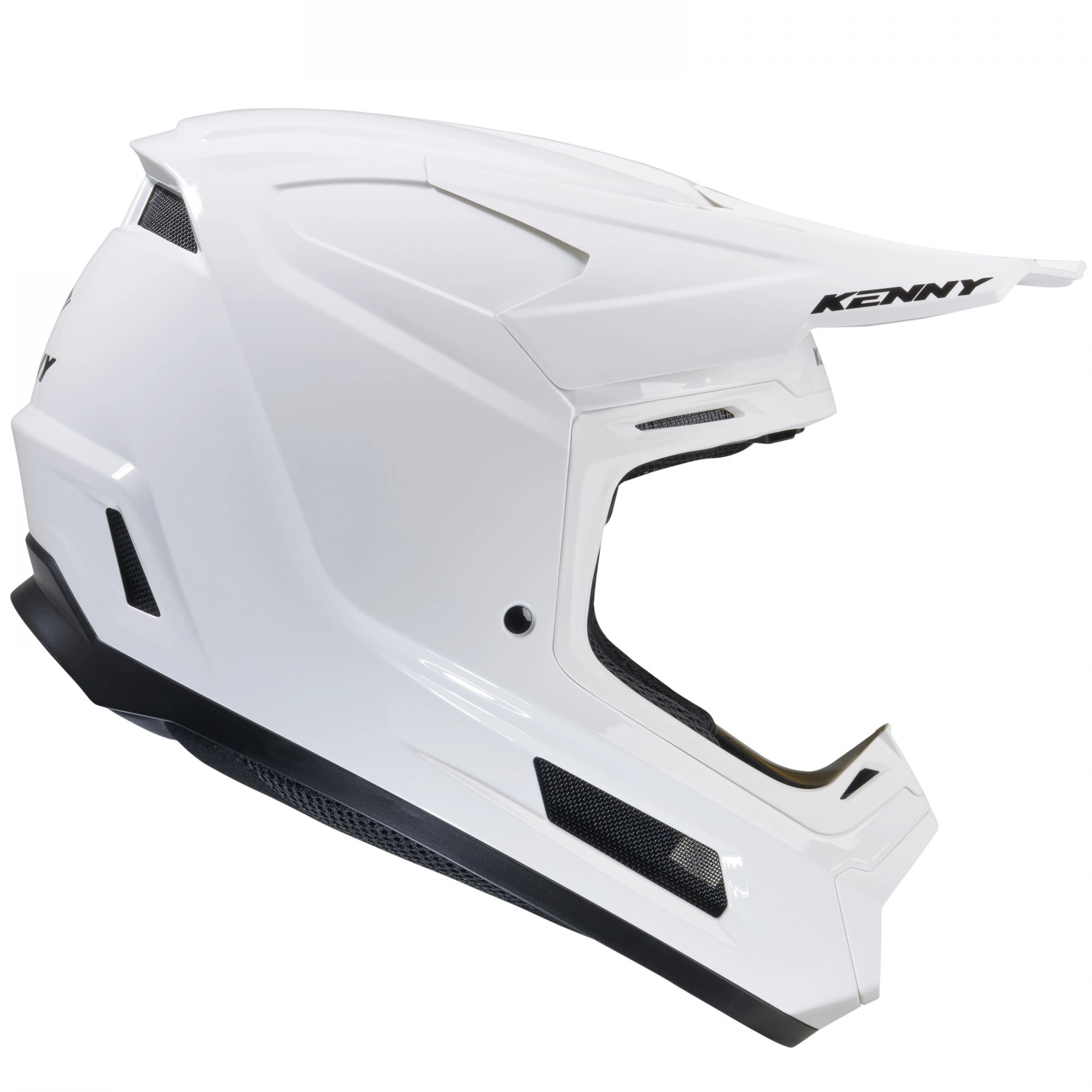 Шолом Kenny Racing Performance Ert Solid White/Black