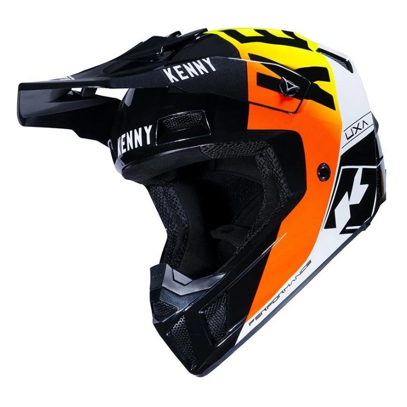 Шлем Kenny Racing Performance Graphic Racing Black/Orange