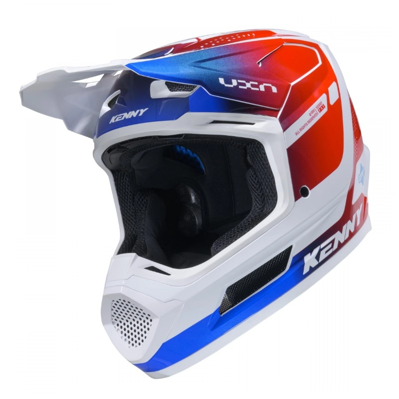 Шлем Kenny Racing Performance Graphic Racing Blue/White/Red